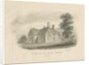 Stafford - Parsonage House at Salt: sepia drawing, 1842 by John Buckler
