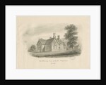 Stafford - Parsonage House at Salt: sepia drawing, 1842 by John Buckler
