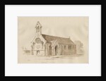 Stafford - Salt Chapel [St. James']: pen and wash drawing, 1840 by Thomas Peploe Wood