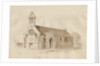 Stafford - Salt Chapel [St. James']: pen and wash drawing, 1840 by Thomas Peploe Wood