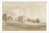 Patshull House: sepia wash drawing, Aug 1820 by Cornelius Varley