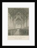 Stafford - Interior of St. Paul's Church, Forebridge by John Buckler