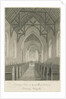 Stafford - Interior of St. Paul's Church, Forebridge by John Buckler