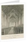 Stafford - Interior of St. Paul's Church, Forebridge by John Buckler
