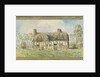Burston - old cottage by School English