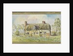 Burston - old cottage by School English