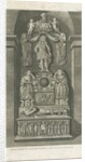Interior of Patshull Church - Astley's tombs by T Carter