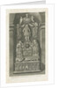 Interior of Patshull Church - Astley's tombs by T Carter
