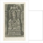 Interior of Patshull Church - Astley's tombs by T Carter