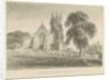 Sandon Church by John Chessell Buckler