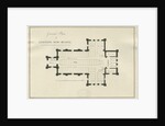 Stafford - Ground plan of Christ Church by George E. Hamilton