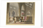 Interior of Standon Church by Thomas Peploe Wood