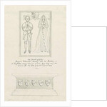 Sandon Church - Tomb of Hugh Erdeswicke and Elizabeth [Harcourt] by School English