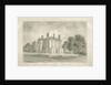 Standon - Rectory of Reverend Joseph Salt: sepia drawing, 1847 by John Buckler