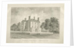 Standon - Rectory of Reverend Joseph Salt: sepia drawing, 1847 by John Buckler
