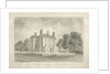 Standon - Rectory of Reverend Joseph Salt: sepia drawing, 1847 by John Buckler