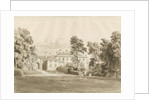 Patshull House: sepia wash drawing, Aug 1820 by John Buckler