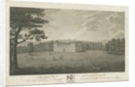 Sandwell Park - Hall: engraving by Stebbing Shaw