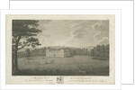 Sandwell Park - Hall: engraving by Stebbing Shaw