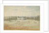 Sandwell Park - Hall: water colour painting, nd [1762-1798] by Stebbing Shaw