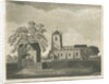 Pattingham Church: aquatint engraving, 1796 by School English