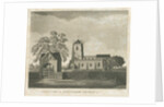 Pattingham Church: aquatint engraving, 1796 by School English