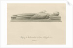 Shareshill Church - Monumental effigy [Cassandra Swynnerton] by John Buckler
