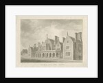 Stoke-upon-Trent - Railway Station: sepia drawing, 1848 by George Buckler