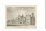 Stoke-upon-Trent - Railway Station: sepia drawing, 1848 by George Buckler