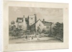 Throwley Hall: lithotint, nd [c 1845] by Henry Lark Pratt