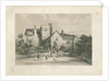 Throwley Hall: lithotint, nd [c 1845] by Henry Lark Pratt