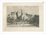 Throwley Hall: lithotint, nd [c 1845] by Henry Lark Pratt