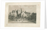 Throwley Hall: lithotint, nd [c 1845] by Henry Lark Pratt