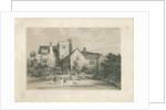 Throwley Hall: lithotint, nd [c 1845] by Henry Lark Pratt