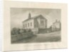 Thursfield Chapel: sepia wash drawing, 1847 by John Buckler