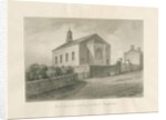 Thursfield Chapel: sepia wash drawing, 1847 by John Buckler