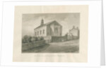 Thursfield Chapel: sepia wash drawing, 1847 by John Buckler