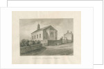Thursfield Chapel: sepia wash drawing, 1847 by John Buckler