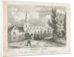 Wednesbury Church: lithograph by School English
