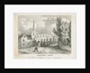 Wednesbury Church: lithograph by School English