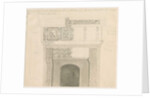 Tittensor - Chimney Piece in Manor House: pencil and wash drawing, Sep 1832 by School English