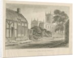 Stone Church: sepia drawing, 1841 by John Chessell Buckler