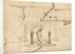 Wednesbury - A Tilt Engine: pen and ink drawing, nd [c 1710] by School English