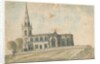 Wednesbury Church: water colour painting, nd [1762-1802] by Stebbing Shaw