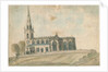 Wednesbury Church: water colour painting, nd [1762-1802] by Stebbing Shaw