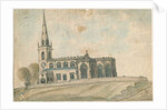 Wednesbury Church: water colour painting, nd [1762-1802] by Stebbing Shaw