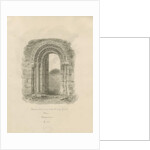 Stone - Ancient Doorway in Vicarage Garden by John Buckler