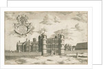 Tixall Hall and Gatehouse: copper-plate engraving, nd [1686] by Michael Burghers