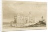 Tittensor - Old Manor House: sepia wash drawing, 1837 by Thomas Peploe Wood