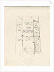 Tixall - Stone Pillar showing Mileage by Thomas Peploe Wood